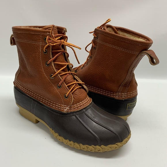L.L. Bean Shoes - LL Bean Winter Fur Lined Warm Duck Boots